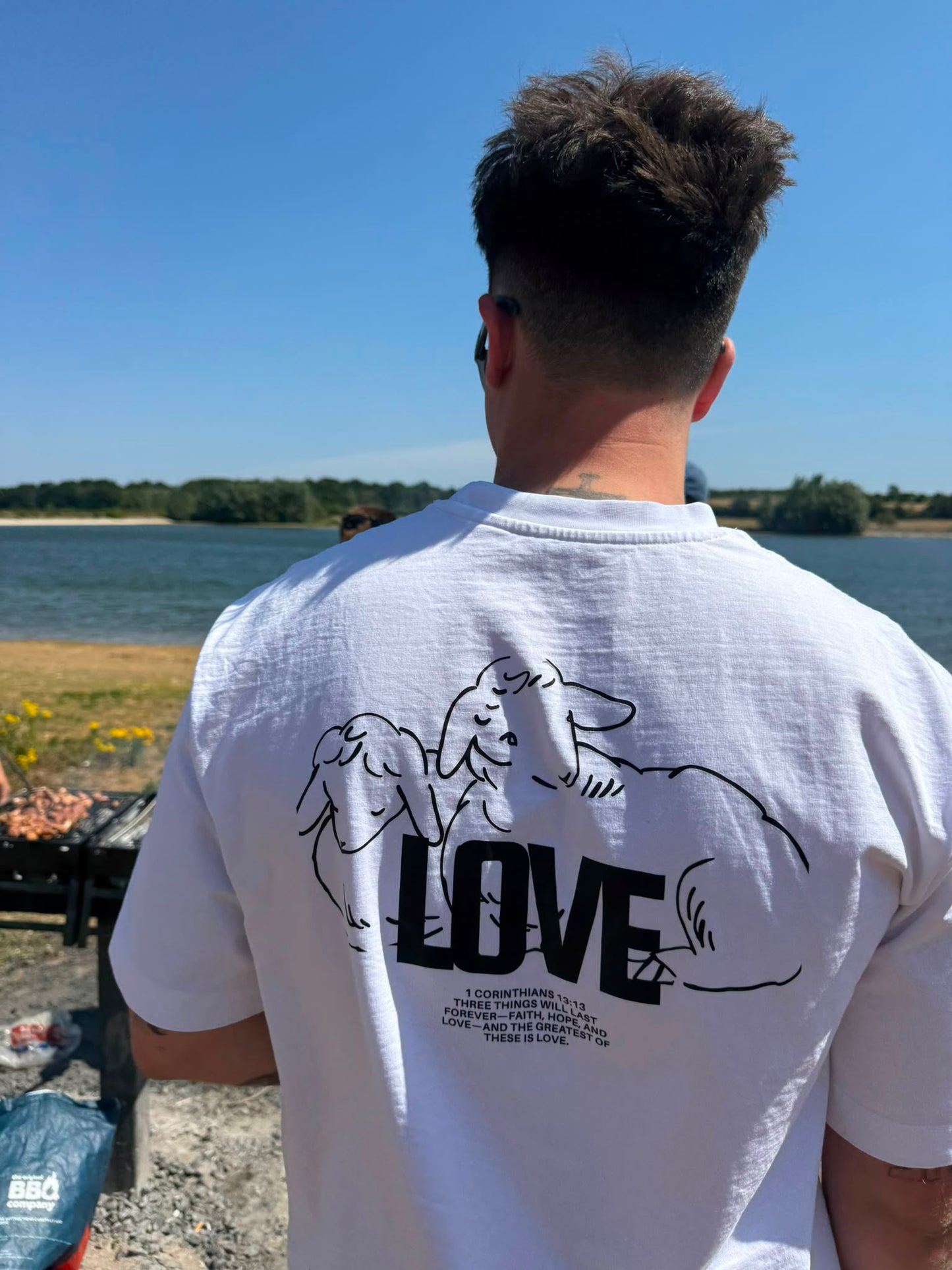 Love boxed tee